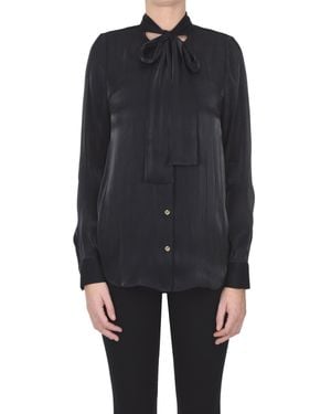 MICHAEL Michael Kors Satinshirt - Blue