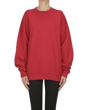 Anine Bing Miles Oversized Sweatshirt - Red