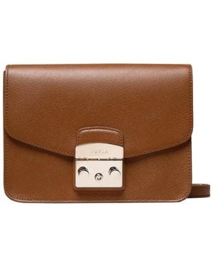 Furla Metropolis Crossbody Bag - Brown