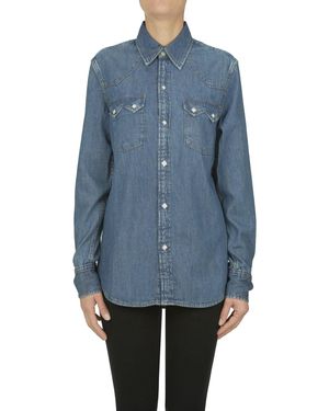 RE/DONE Camicia in denim - Blu