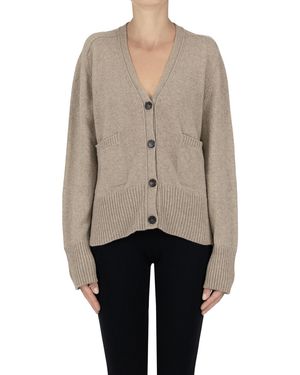 Aragona Cardigan in cashmere - Neutro