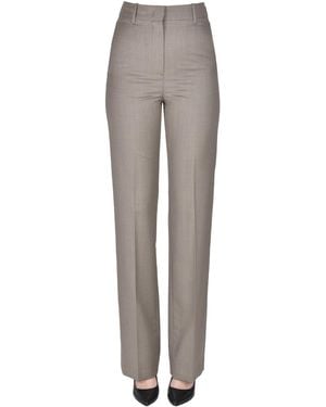 Golden Goose Pantaloni in fresco lana - Grigio
