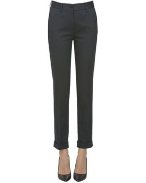 Aspesi Textured Cotton Pants - Gray