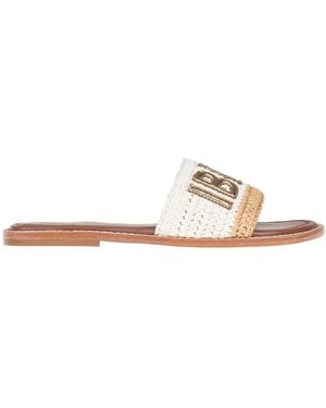 De Siena Ibiza Slides - White