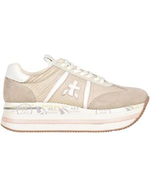 Premiata Sneakers Beth con platform - Neutro