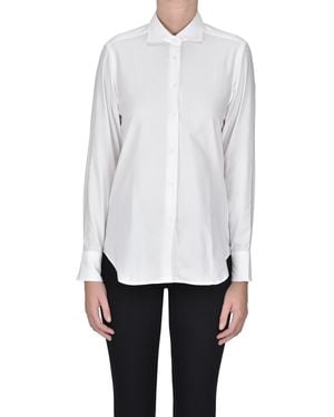 Caliban Oxford Shirt - White