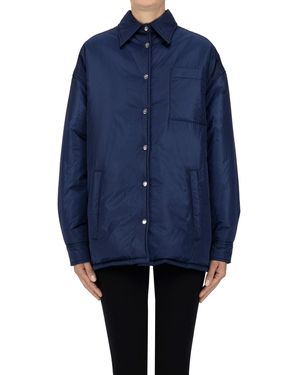 Add Piumino eco-friendly stile camicia - Blu