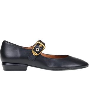 Ángel Alarcón Fabiola Mary Jane Ballerinas - Black