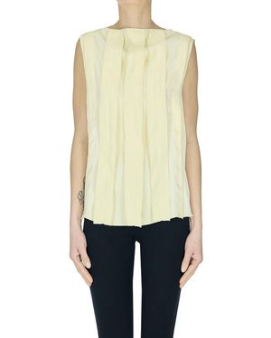 Attic And Barn Sidney Top - Metallic