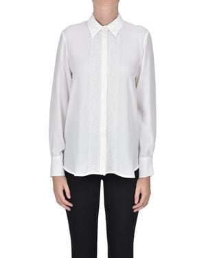 Pennyblack Foglia Crepè Shirt - White