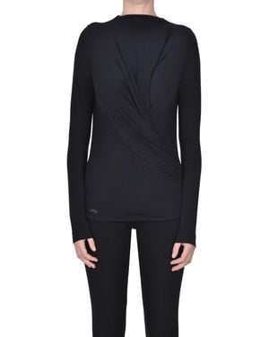 Nenette Draped T-shirt - Blue