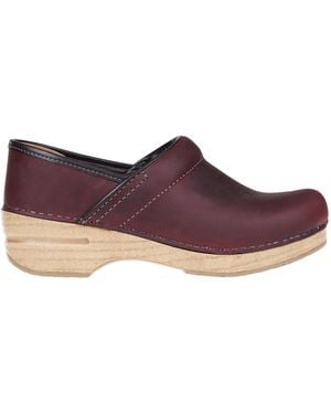 Dansko Professional Oiled Clogs - Purple