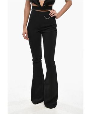 DSquared² Medium Waist Flared Twiggy Jeans 25Cm - Black