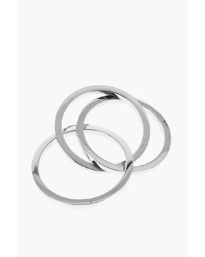 DSquared² Metal Bracelet Set - White