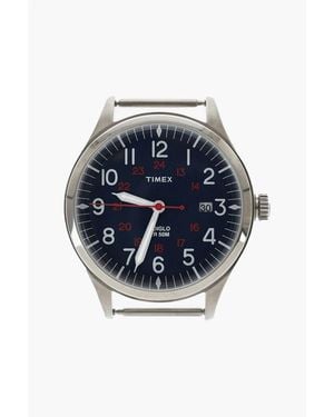 Timex Steel Waterbury United Analog Dial With Indiglo Night Light - Blue