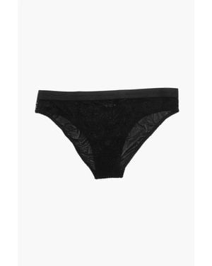 DSquared² Stretch Lace Briefs - Black