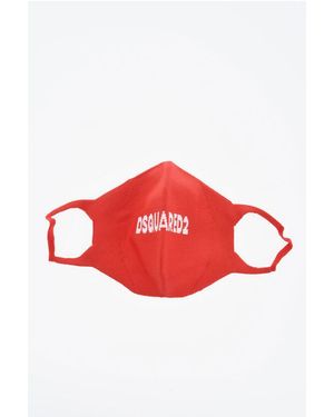 DSquared² Fabric Face Mask - Red