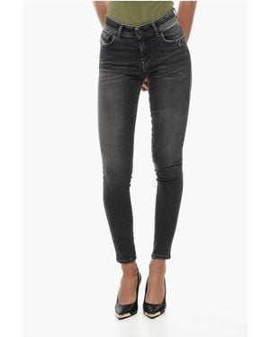 DIESEL Skinny Stretch Denim Jeans - Black