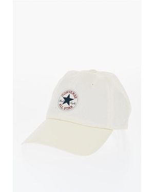 Converse All Star Chuck Taylor Solid Colour Cap With Contrasting Logo - White