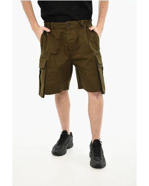 DSquared² Cargo Shorts With Maxi Pockets - Green