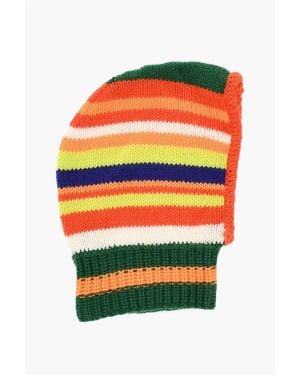 DSquared² Wool Blend Balaclava - Multicolour