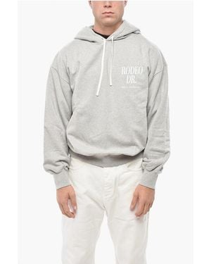 1989 STUDIO Brushed Cotton Hoodie Rodéo - Grey