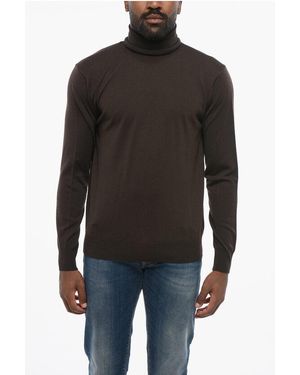 Altea Turtleneck Virgin Wool Jumper - Black
