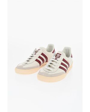 adidas Leather Jeans Low-Top Trainers With Contrasting Details - Pink
