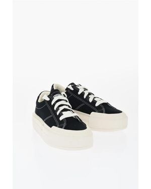Converse All Star Canvas Cruise Low Top Trainers With Platform Sole - Black