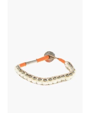 DSquared² Metal And Cotton Bracelet - Multicolour