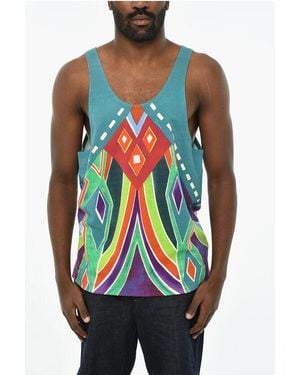 DSquared² Printed Tank Top - Red