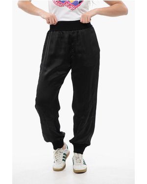 DSquared² Satin Under The Bridge Track Trousers - Black