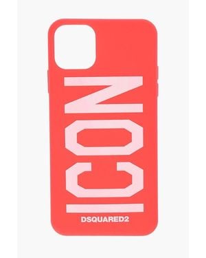 DSquared² Icon Printed Case For Iphone 11 Pro Max - Red