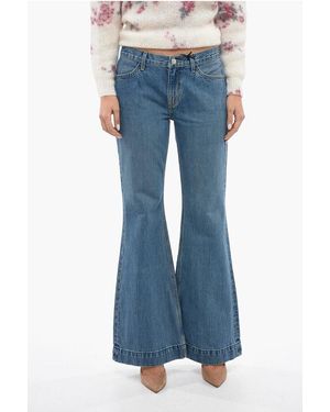 RE/DONE Low Waist 70's Bootcut Jeans 32Cm - Blue