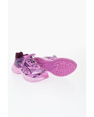 PUMA Pleasures Overdye Effect Fabric Velophasis Low-Top Trainers - Purple
