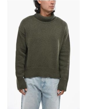 Givenchy Pure Cashmere Turtleneck Jumper - Green