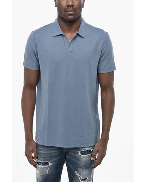 Altea Jersey Polo Dennis Solid-Color - Blue