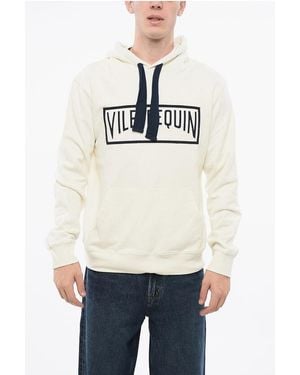 Vilebrequin Two Tone Hoodie With Patch Pocket - Natural