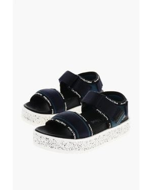 Chloé See By Logoed Sandals With Strap Closure - Black