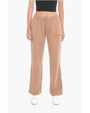 Ambush Jogger Trousers Wide-Leg Workshop With Logo Print - Multicolour