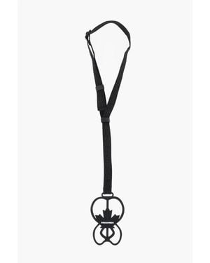DSquared² Adjustable Strap With Silicone Finish Compatible With Iphone Size Unic - Multicolour