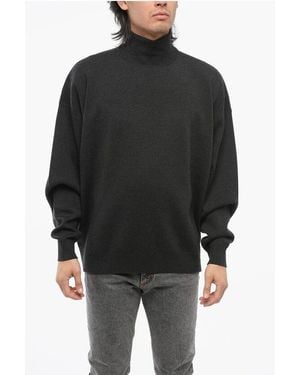 Fear Of God Turtleneck Virgin Wool Pullover - Black