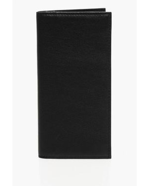 Corneliani Leather Bifold Wallet - Black