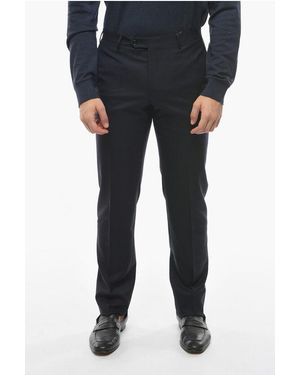 Corneliani Pantaloni Academy Con Piega - Blue