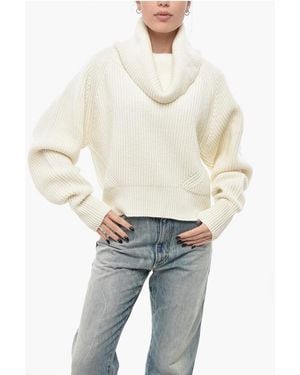 Sa Su Phi Turtleneck Cashmere Blend Pullover - Blue