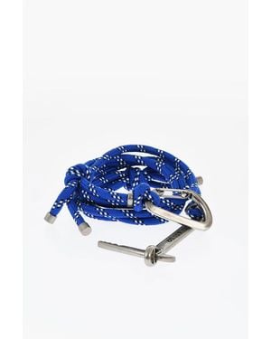 DSquared² Rope Belt With Metal Details - Blue