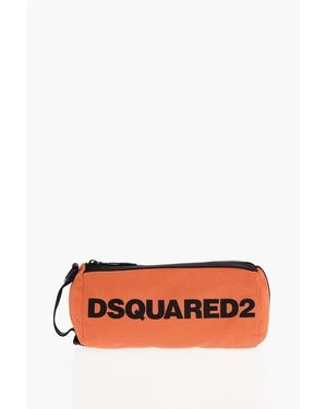 DSquared² Printed Logo Tube Crossbody Bag - Multicolour