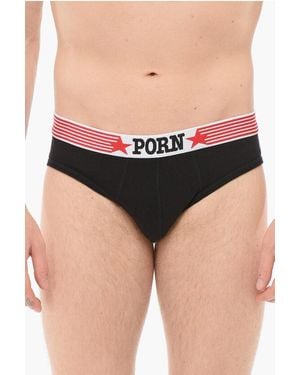 DSquared² Cotton Porn Slip - Black