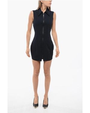 John Richmond Zipped Croses Chemisier - Blue