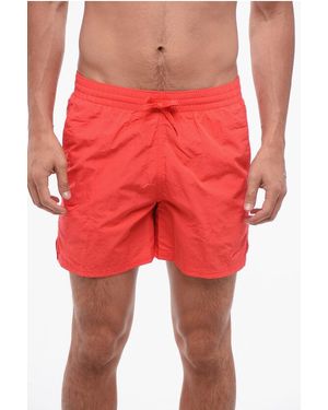 Nike Solid Colour Swim Shorts With 3 Pockets - Red